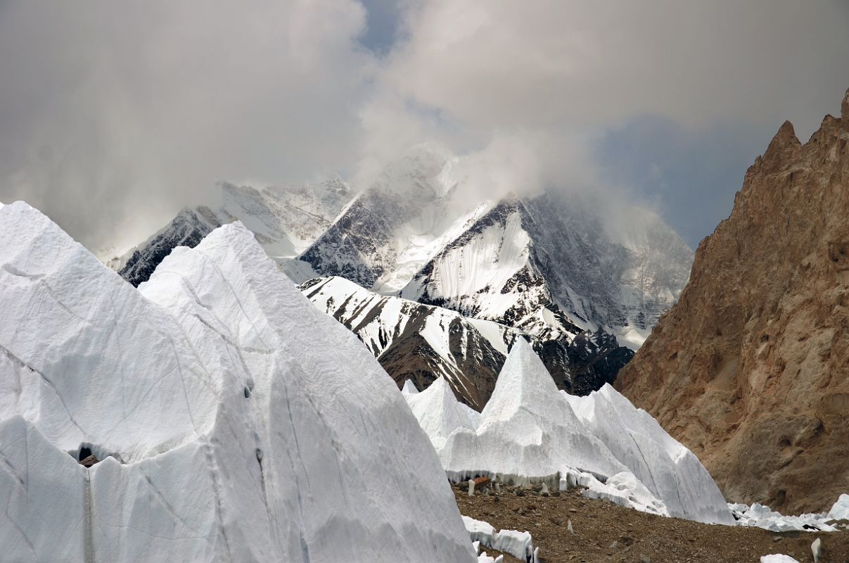 23 Looking Ahead To Nakpo Kangri From The Gasherbrum North Glacier In China 